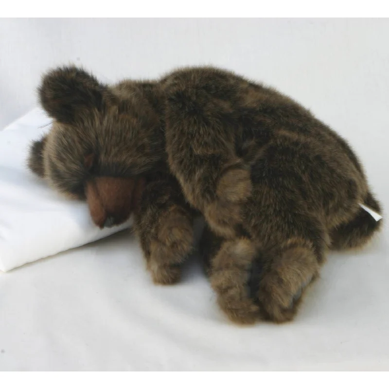 Brown Baby Bear sleeping 18"