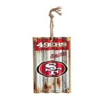 San Francisco 49ers Tin Ornament