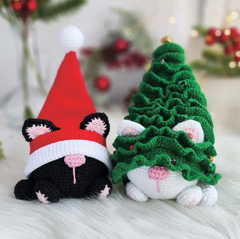 Christmas Cats Crochet Kit