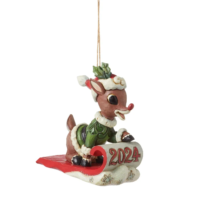 Dated 2024 Rudolph in Sled H/O