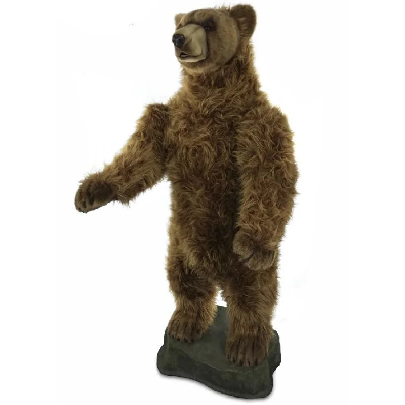 Edd Grizzly Brown Bear Animated: 65"