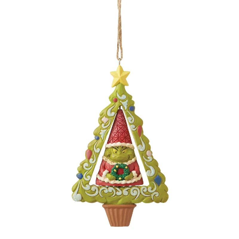 Grinch Gnome/Tree PVC Orn