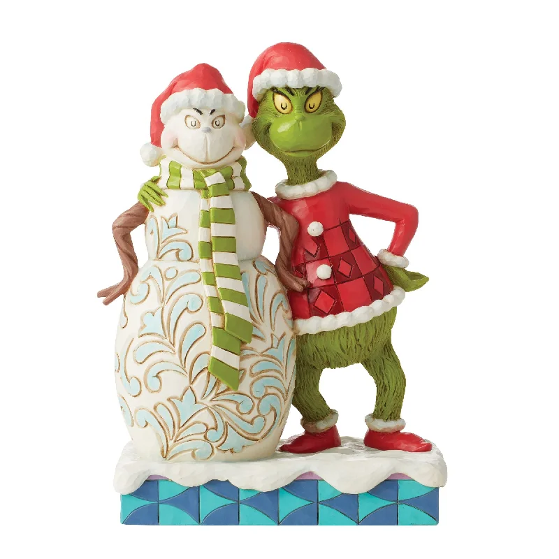 Grinch with Grinchy Snowman