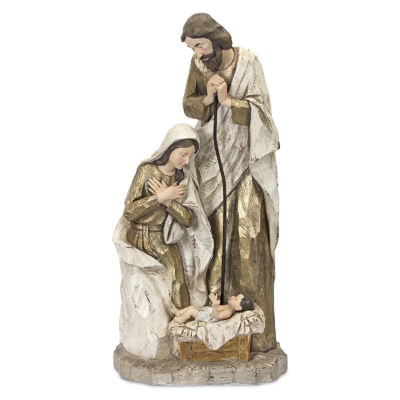 Holy Family 27.5"H Resin