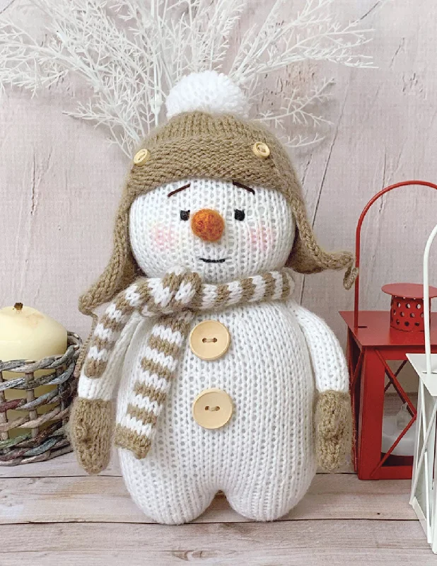 Just Chillin' Knit Snowman