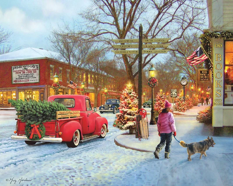 Main Street Christmas Jigsaw Puzzle