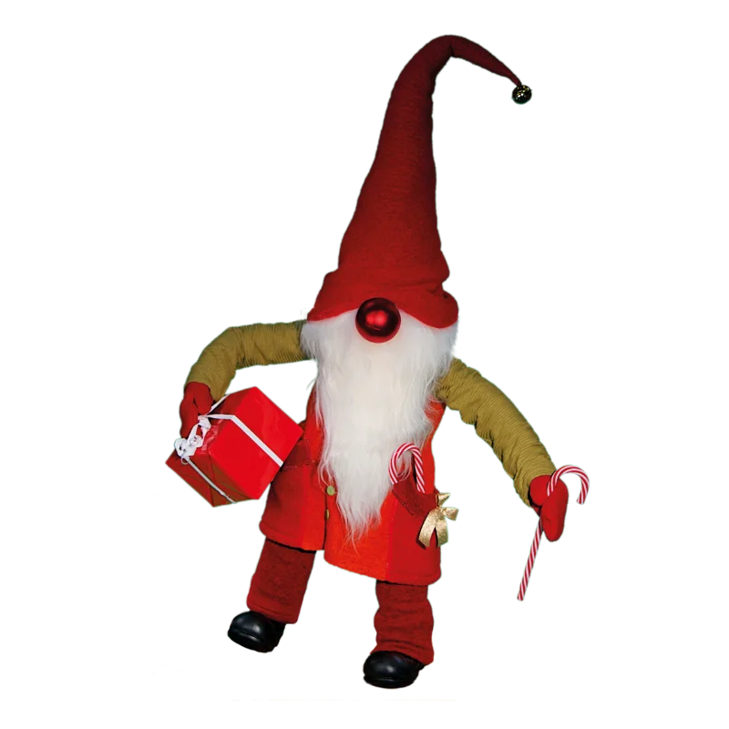 Nordic Santa, Standing on One Leg