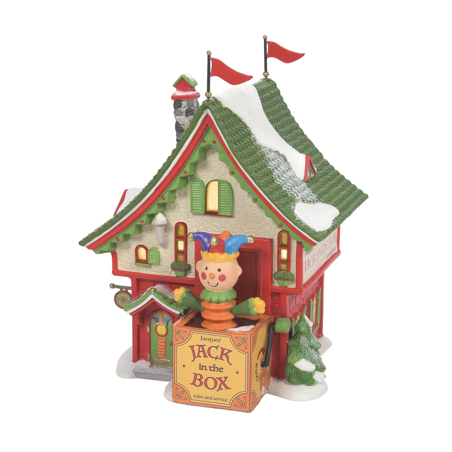 North Pole Series Village - Jacques Jack in the Box