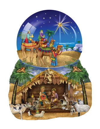 O Star of Bethlehem Shaped Jigsaw Puzzle