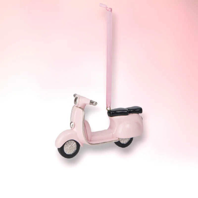 Pink Scooter Ornament