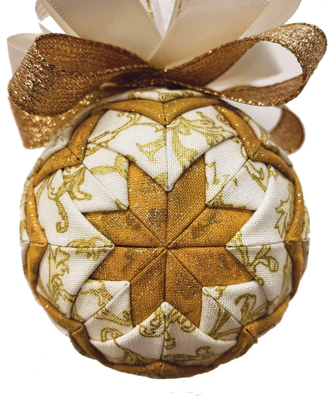 Regal Christmas Quilted Ornament Kit