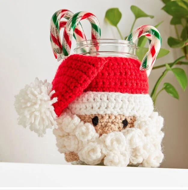 Santa Candy Jars