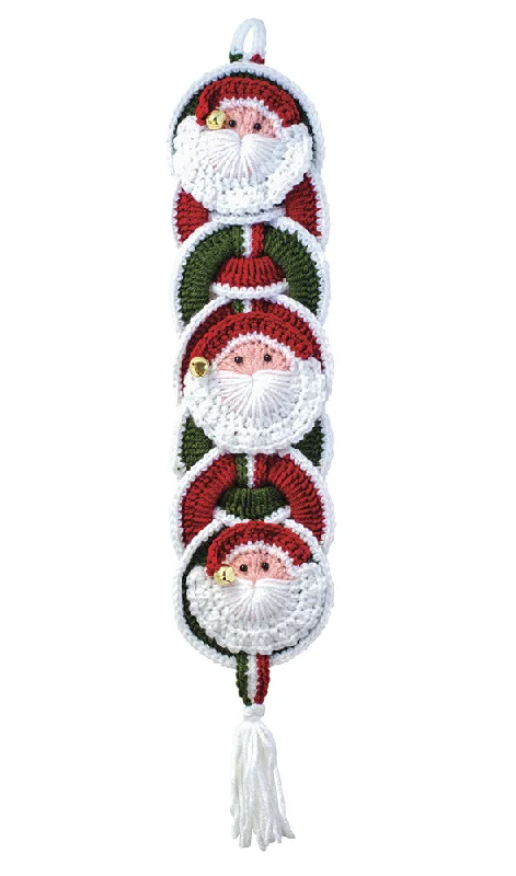 Santa Claus Crochet Wall Hanging Kit