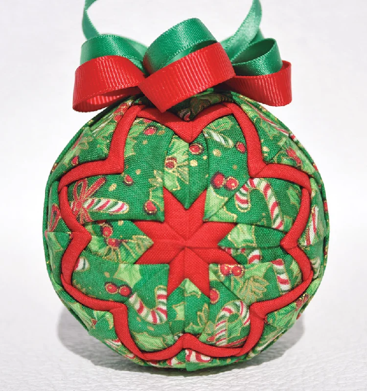 Santa's Treats Quilted Ornament