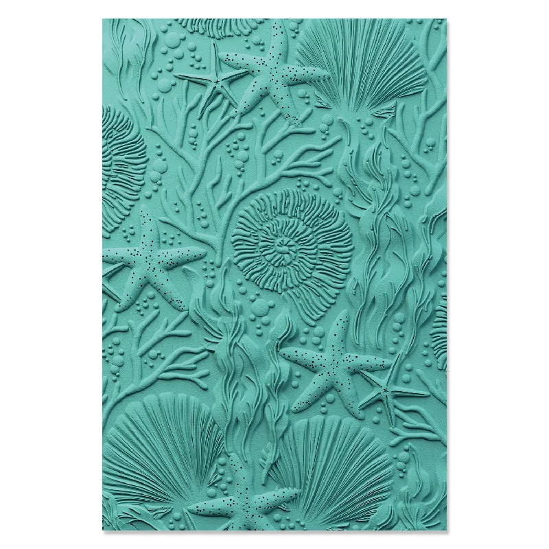 Sizzix 3-D Textured Impressions Embossing Folder - Under the Sea