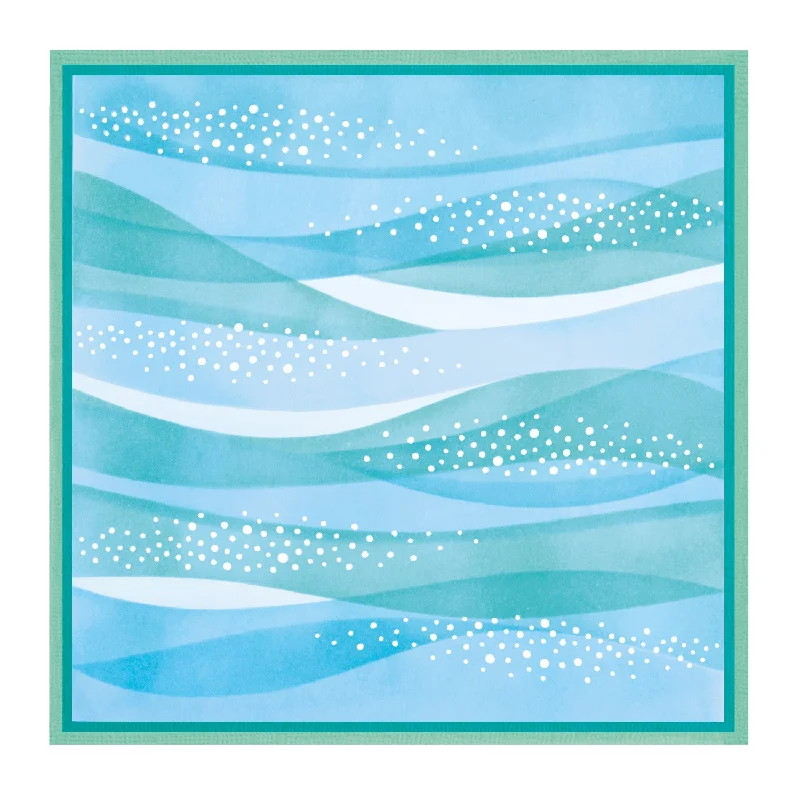 Sizzix Layered Stencil 4PK - Sea Scape