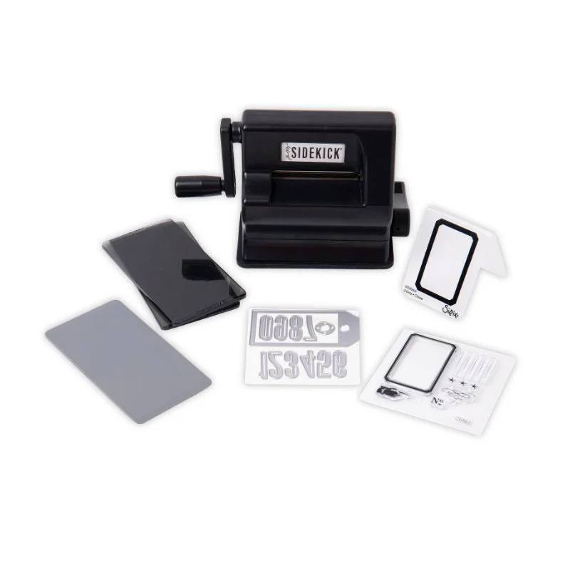 Sizzix Sidekick Starter Kit (Black) featuring Tim Holtz designs