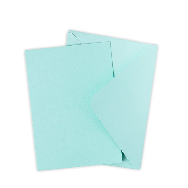 Sizzix Surfacez - Cards & Envelopes, A6, Mint Julep, 10PK