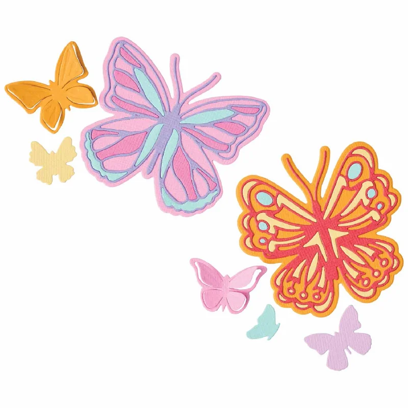 Sizzix Thinlits Die Set 9PK - Spring Wings by Catherine Pooler