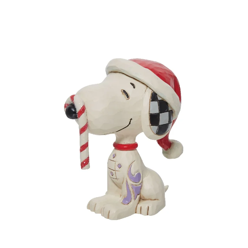 Snoopy Glitter Candy Cane Mini