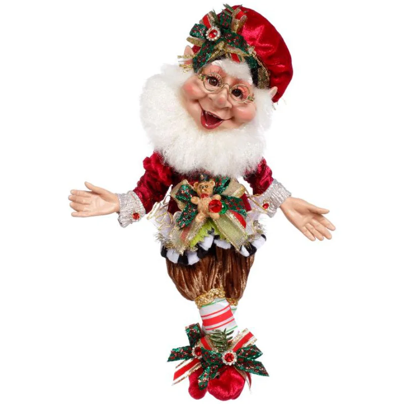 Teddy Bear Elf, 6"