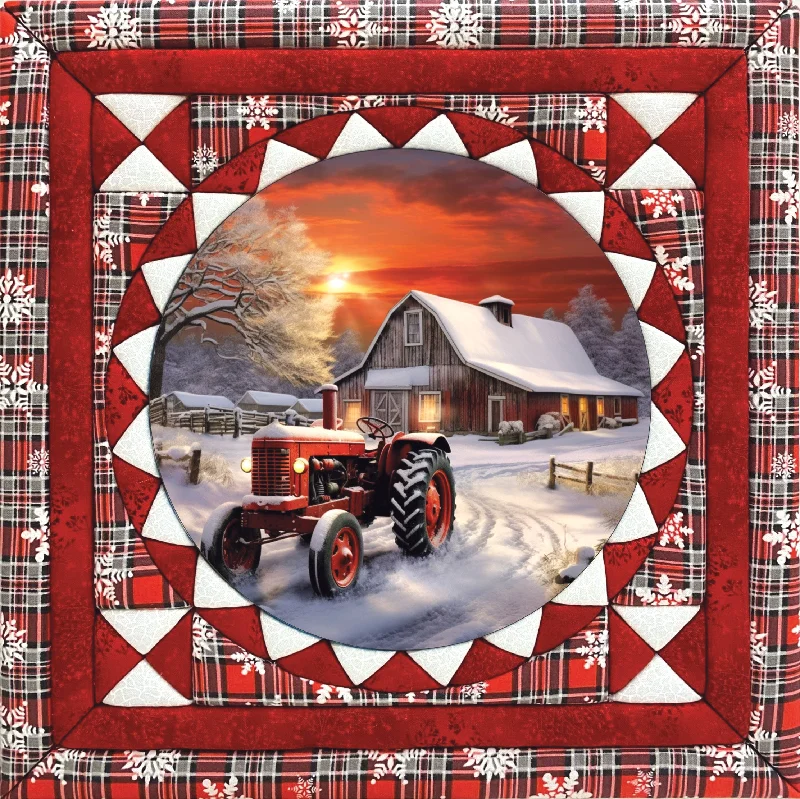 Winter Scene Quilt Magic Kit